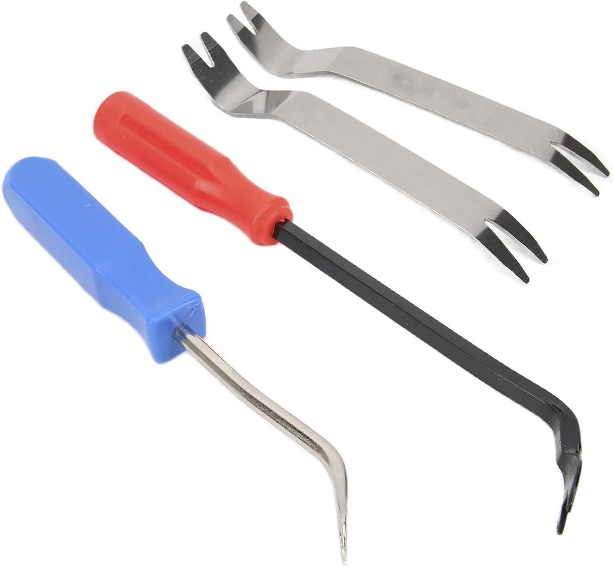 4Pcs Interior Car Trim Removal Tool Set for Window, Door, Dash Panel Pry - Perfect for Car Audio Radio Installation