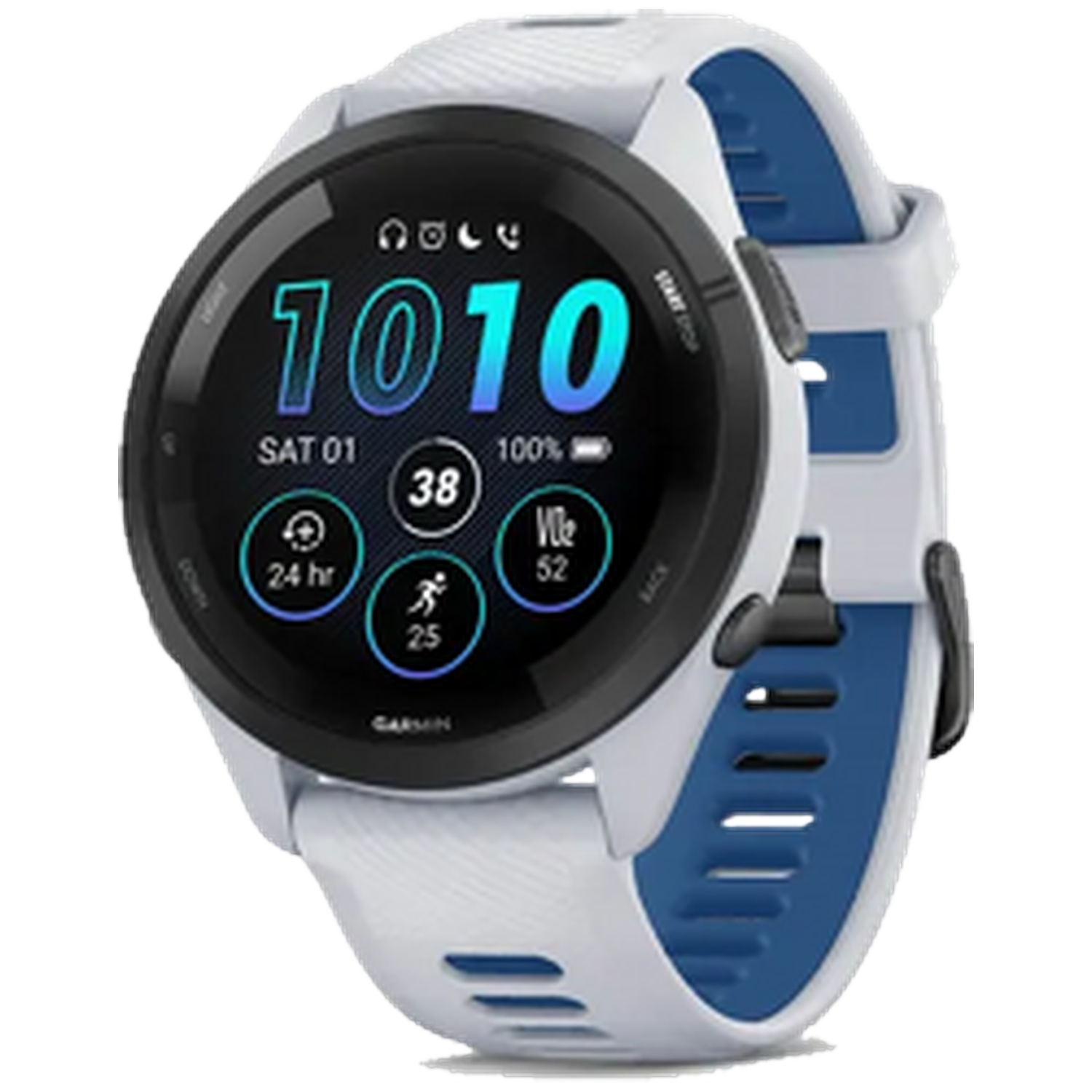 Garmin Forerunner 265 Wifi Smartwatch Whitestone/blauw