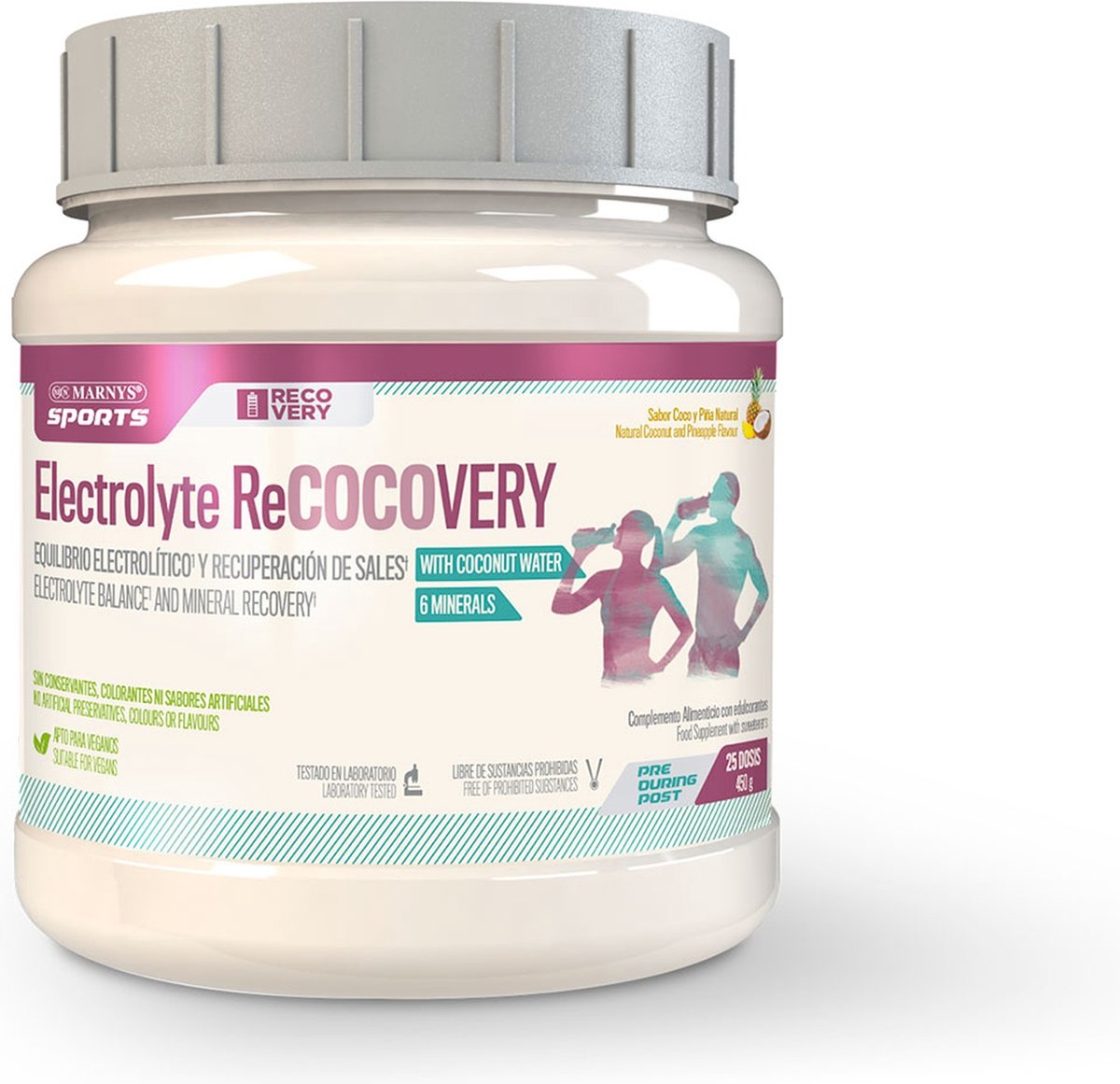 MARNYS Sports Electrolyte ReCOCOvery Mineral Salt Recovery