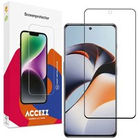 Accezz Gehard Glas Full Cover Screenprotector voor de OnePlus 12R