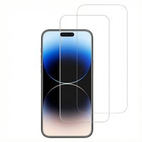 Accezz Gehard Glas Screenprotector 2-pack voor de Apple iPhone 15 / 15 Pro / 16