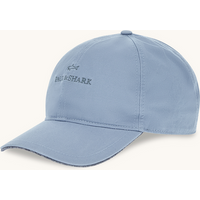 baseball cap met borduurwerk logo man blauw