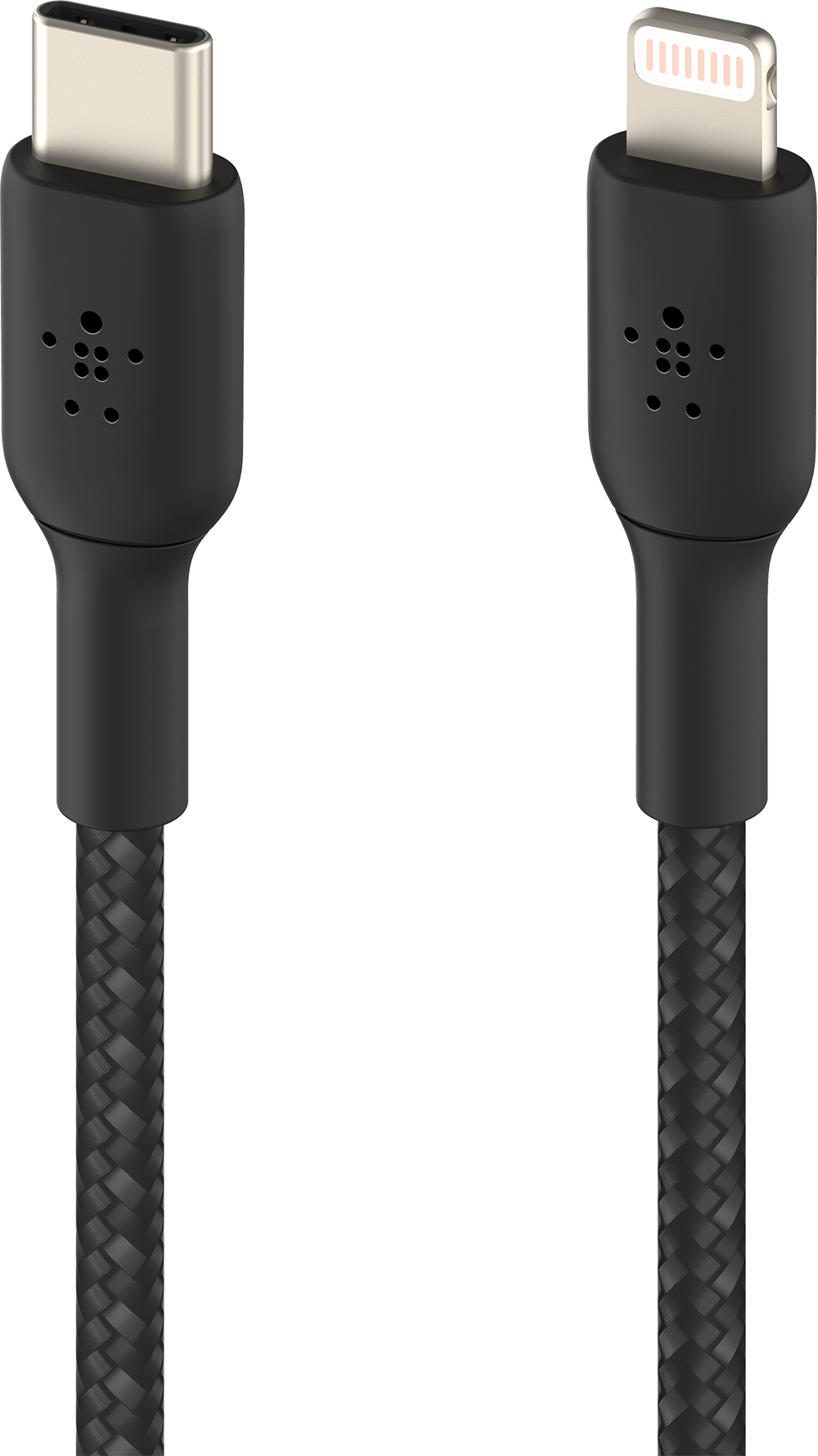 Belkin Usb‑c Naar Lightning Oplaadkabel – Gevlochten (incl. 1m Kabel 1m Zwart)