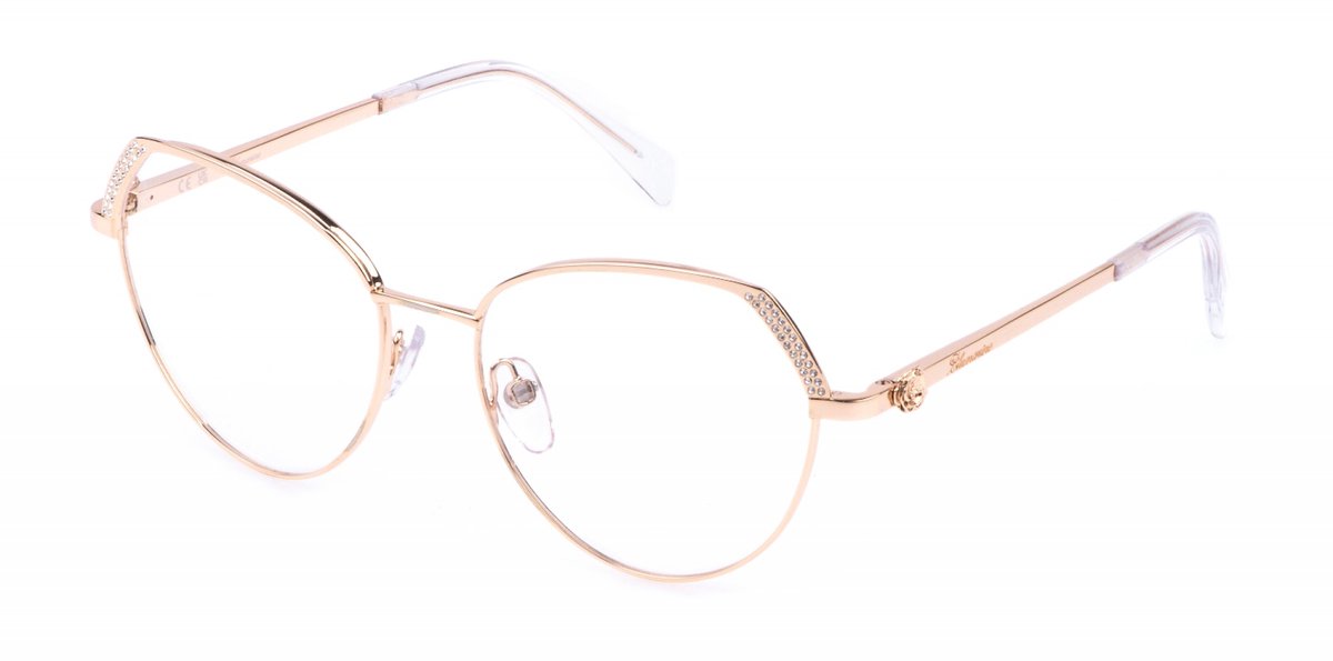 Blumarine VBM220S Oro rose' lucido 55/17/140 WOMAN Brilmonturen