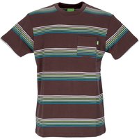 Bolinas T-shirt met gestreept zakje voor heren