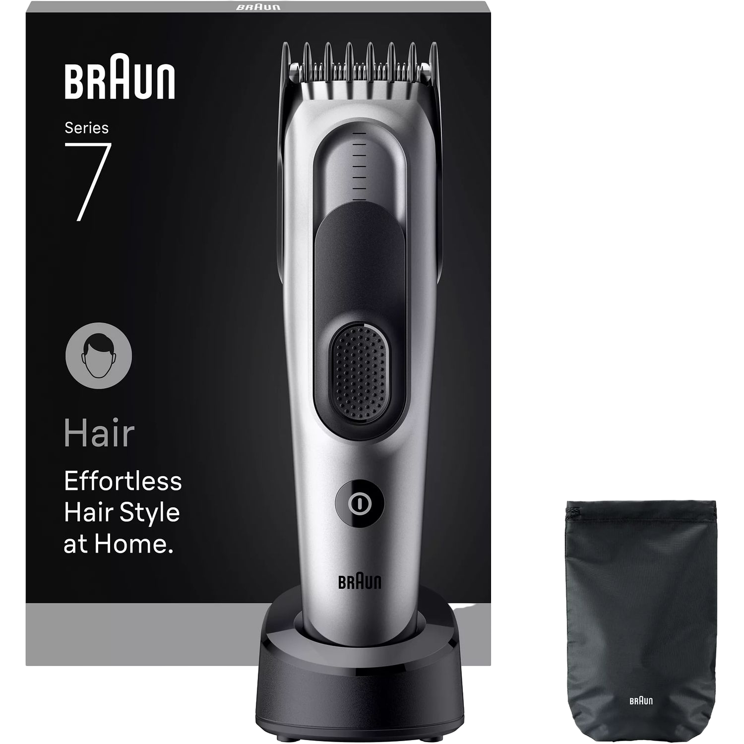 Braun Hc 7590 Tondeuse Grijs