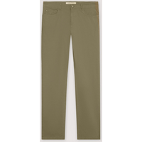 broek slim fit man donkergroen
