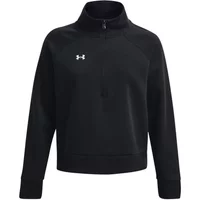 Dames fleece sweatshirt met 1/2 rits Under Armour Rival