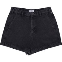 Dames korte jeans Baby Lamb Denim Short stoffig zwart