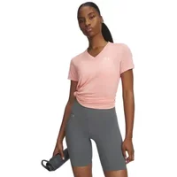 Dames-T-shirt met V-hals Under Armour Tech™