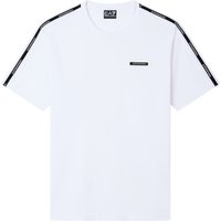 Ea7 T-shirt en Polo Bianco
