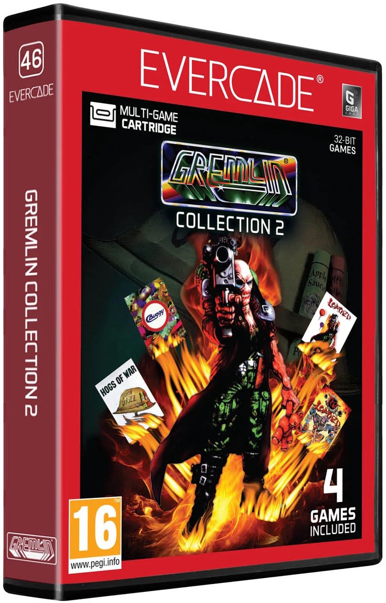 Evercade Cartridge - Gremlin Collection 2