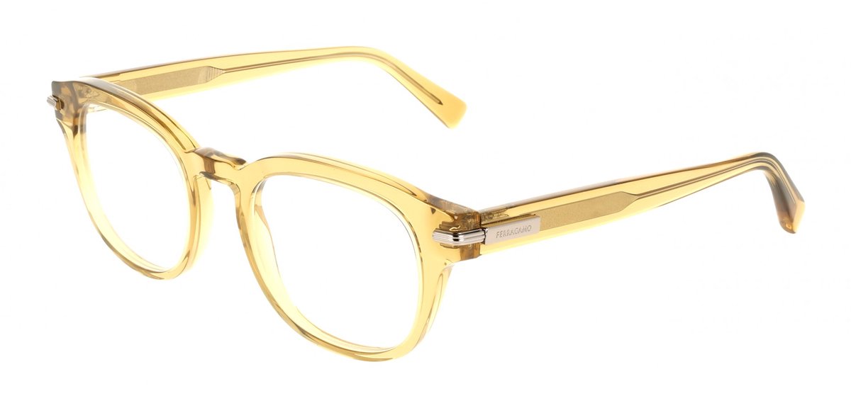 Ferragamo SF3033 Transparent olive 50/21/145 MAN Brilmonturen