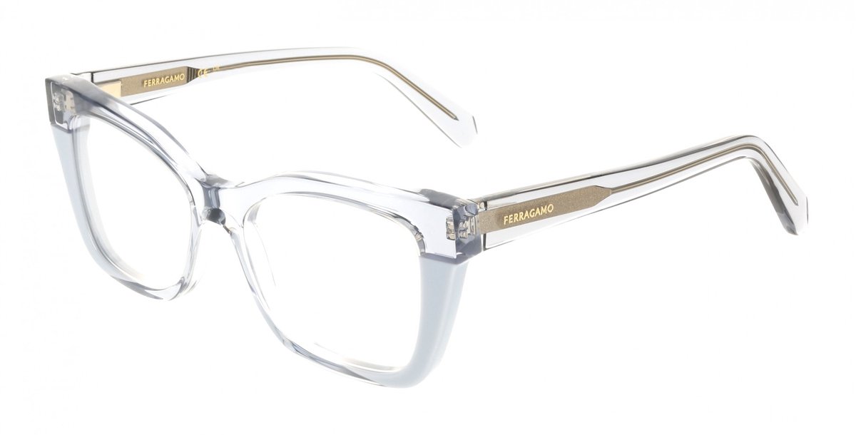 Ferragamo SF3052 Transparent azure/azure 51/17/145 WOMAN Brilmonturen
