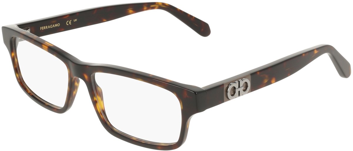 Ferragamo SF3061 Dark tortoise 56/15/150 MAN Brilmonturen