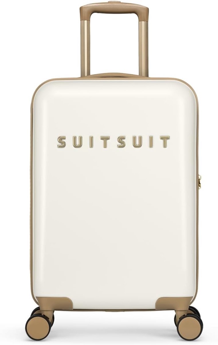 Fusion Koffer White Sawn Classic – Carry-on Handbagage voor Citytrips en Weekendtrips