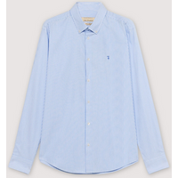 gestreept shirt man licht blauw