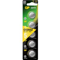 GP Lithium CR2032 Knoopcel Batterijen (5-pack)