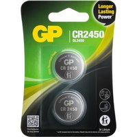 GP Lithium CR2450 Knoopcel Batterijen (2-pack)