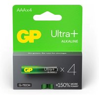 GP Ultra Plus Alkaline AAA Micro Batterijen (4-pack)