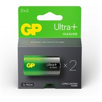 GP Ultra Plus Alkaline D Mono Batterijen (2-pack)