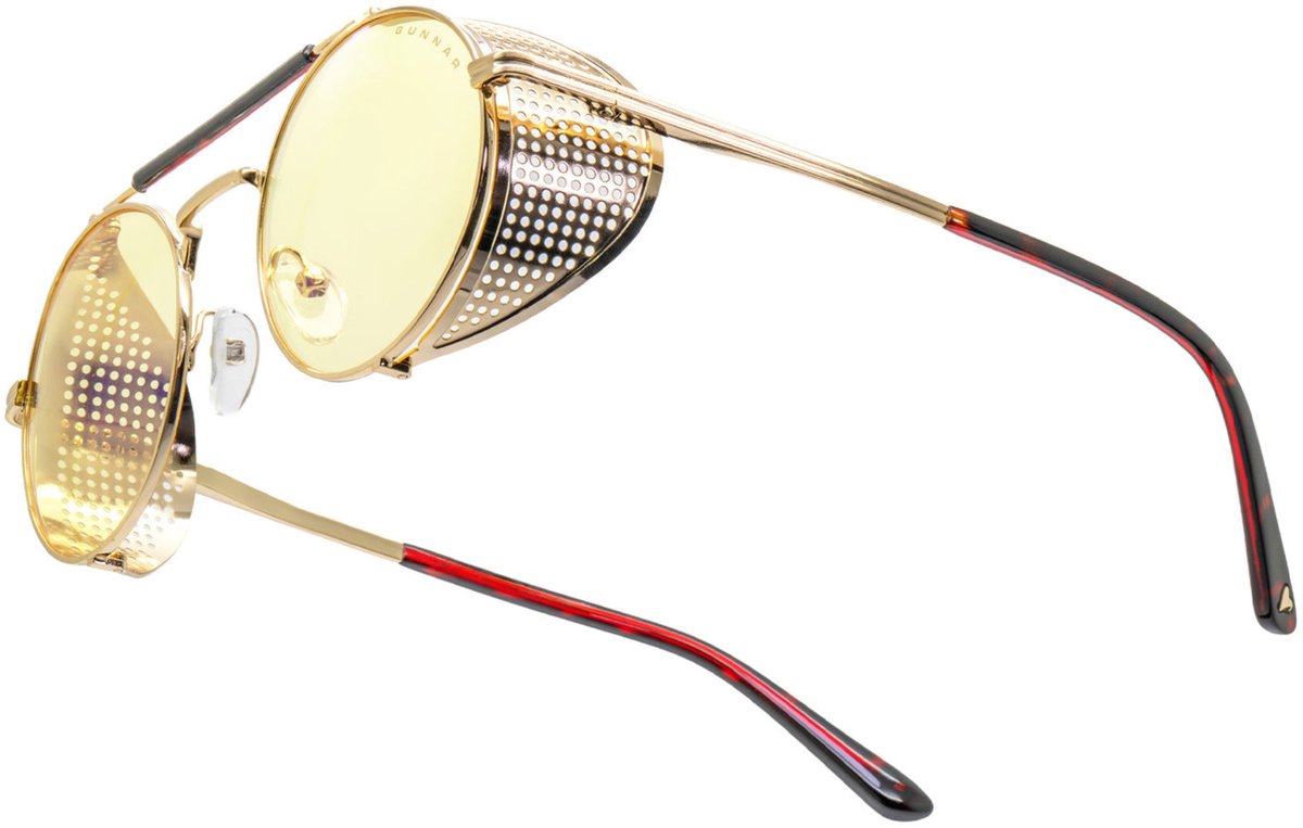 GUNNAR - Borderlands 4 Gaming Bril - Computerbril - Blauw Licht Bril - Blue Light Glasses 0.2 Sterkte Amber