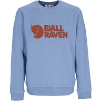 Heren sweatshirt met ronde hals, logosweater Dawn Blue