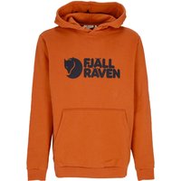 Herenhoodie Logo Hoodie Terracotta Bruin