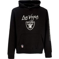 Herenhoodie Nfl Script Hoodie Lasrai Zwart/wit