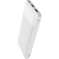 Hoco Powerbank 2x USB Outlet 10.000mAh White