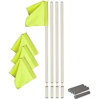 Hoek voetbalvlag Kuebler Sport (x4)