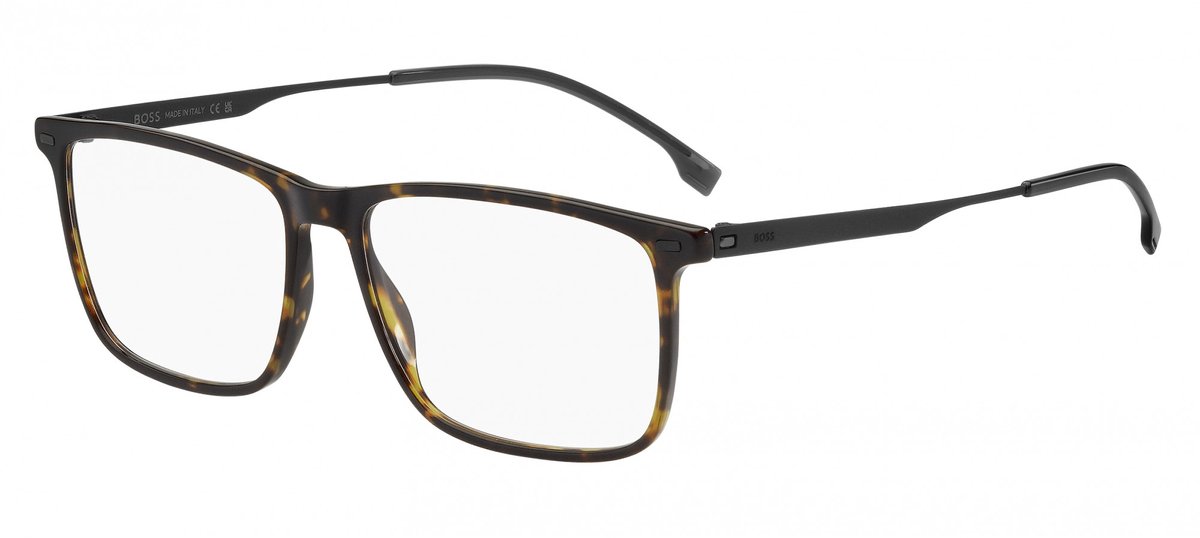 Hugo Boss BOSS 1642 Havana matte black 57/16/150 MAN Brilmonturen