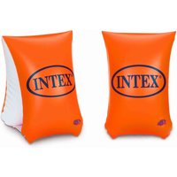Intex Zwembandjes 58641EU, Opblaasbare Zwemvleugels, Voor Kinderen, Duurzaam Vinyl, Met Veiligheidsventiel, Voor Leren Zwemmen, Oranje