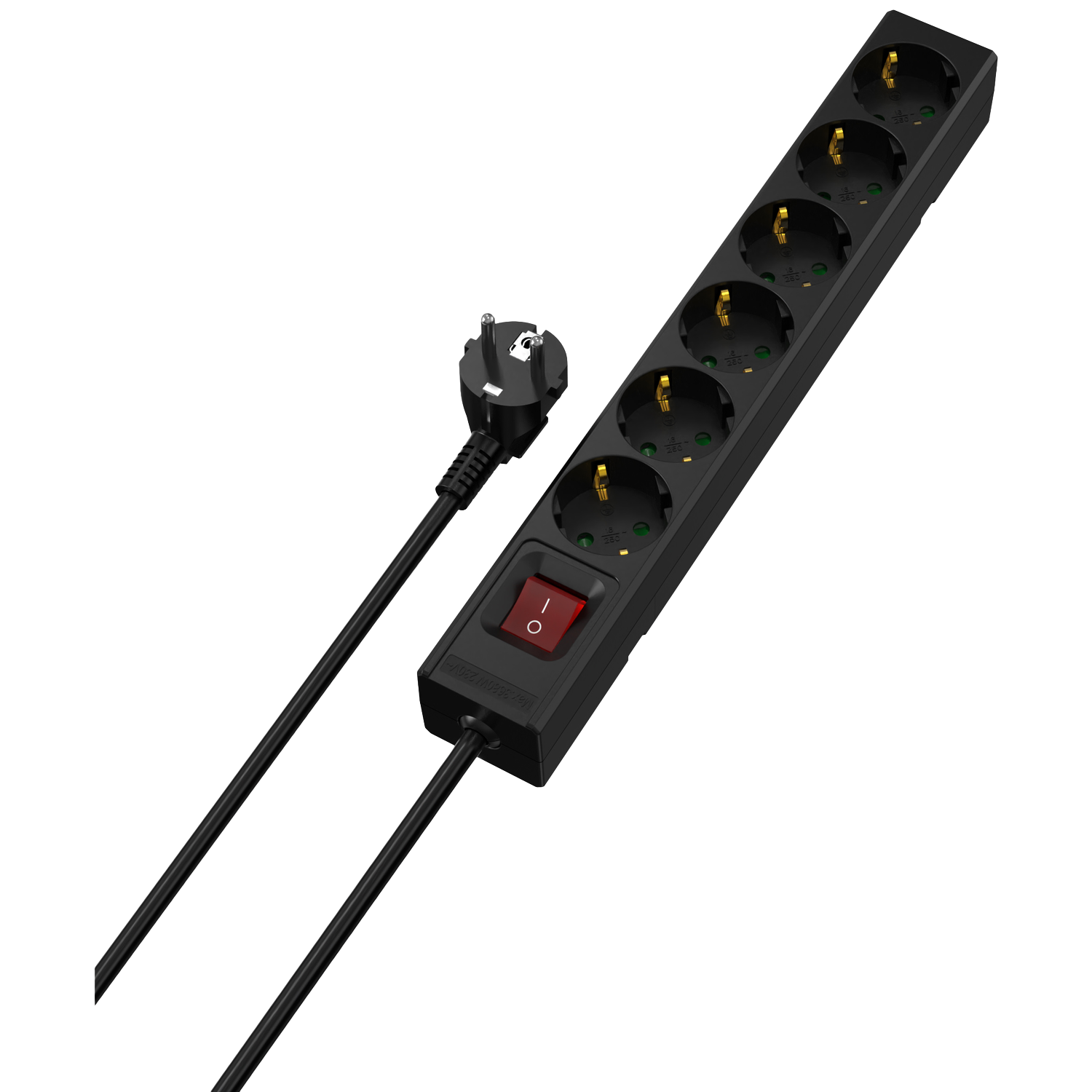 ISY Ips-6350-b 5 M Stekkerdoos