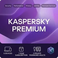 Kaspersky Premium 2026 | 5 Apparaten | 1 Jaar | UK | Opvolger van Kaspersky Total Security