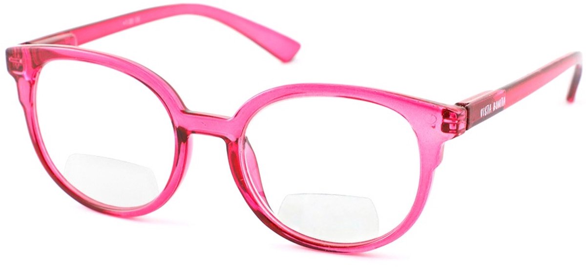 Leesbril Vista Bonita Nova Bifocaal-Cherry Lips Pink -+1.50