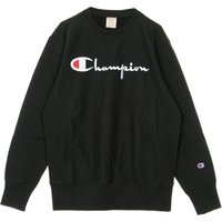Lichtgewicht sweatshirt voor heren met ronde hals, sweatshirt met ronde hals, zwart