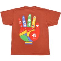 Lifeline Organic Tee Terracotta heren-T-shirt