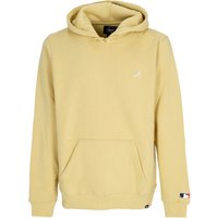 Mannen hoodie Mlb Base Runner Emb Burnside Hoodie Atlbra Light Gold