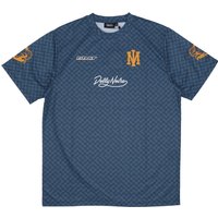 Mannen shirt Goat Tee Blue