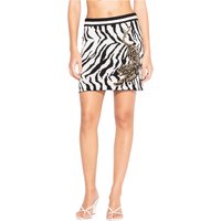 Miniskirt jacquard Vrouw Akep tijgerdierafdruk