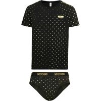 moschino MOSCHINO ONDERGOED T-SHIRT EN SLIPJES
