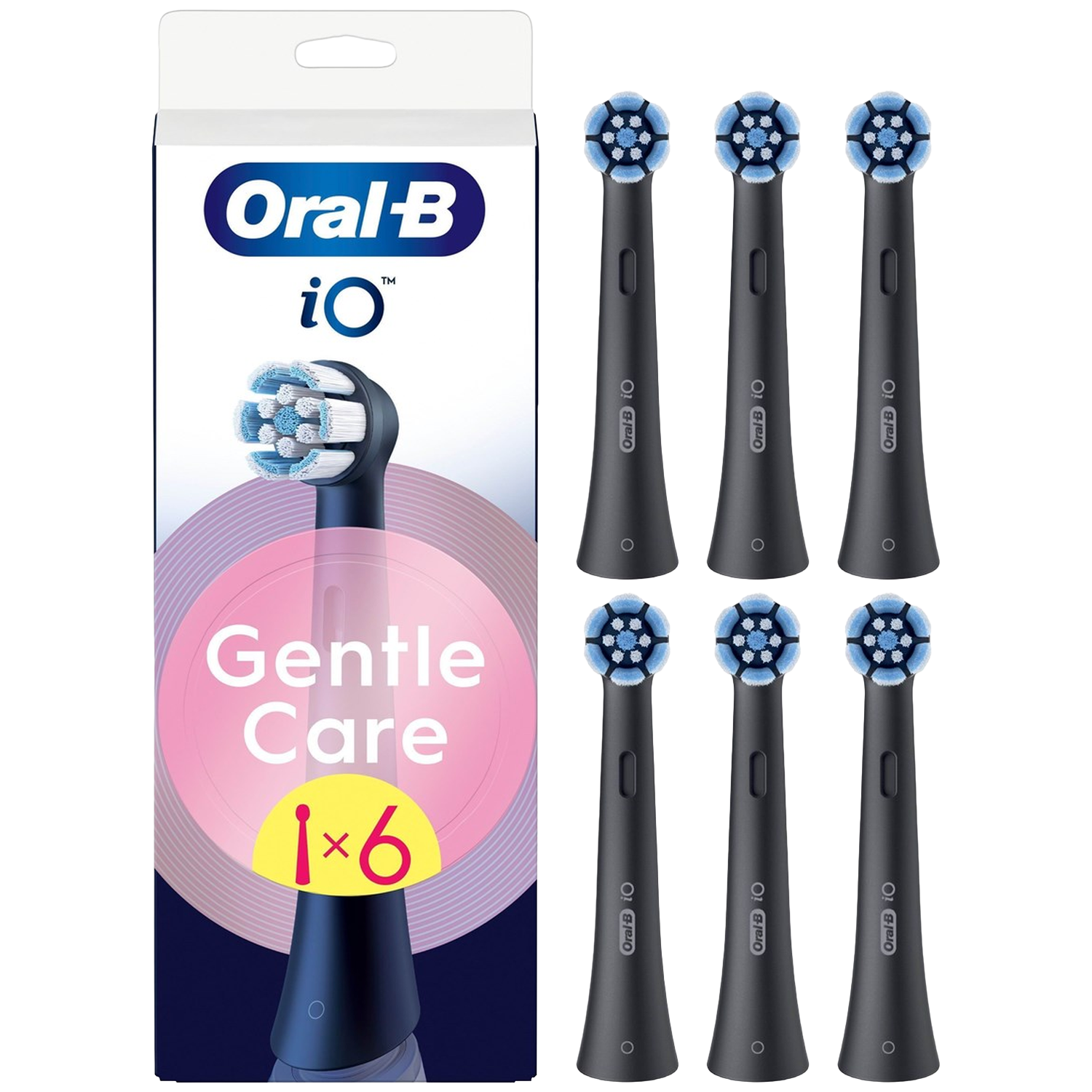 Oral-B Gentle Care - Opzetborstels - 6 stuks - 100% gezonder tandvlees in 1 week