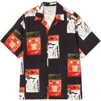 Overhemd Carhartt Wip s/s sean hamilton shirt - sean hamilton print /black