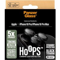 PanzerGlass Hoops Ceramic Camera Lens Protector voor de Apple iPhone 16 Pro / 16 Pro Max