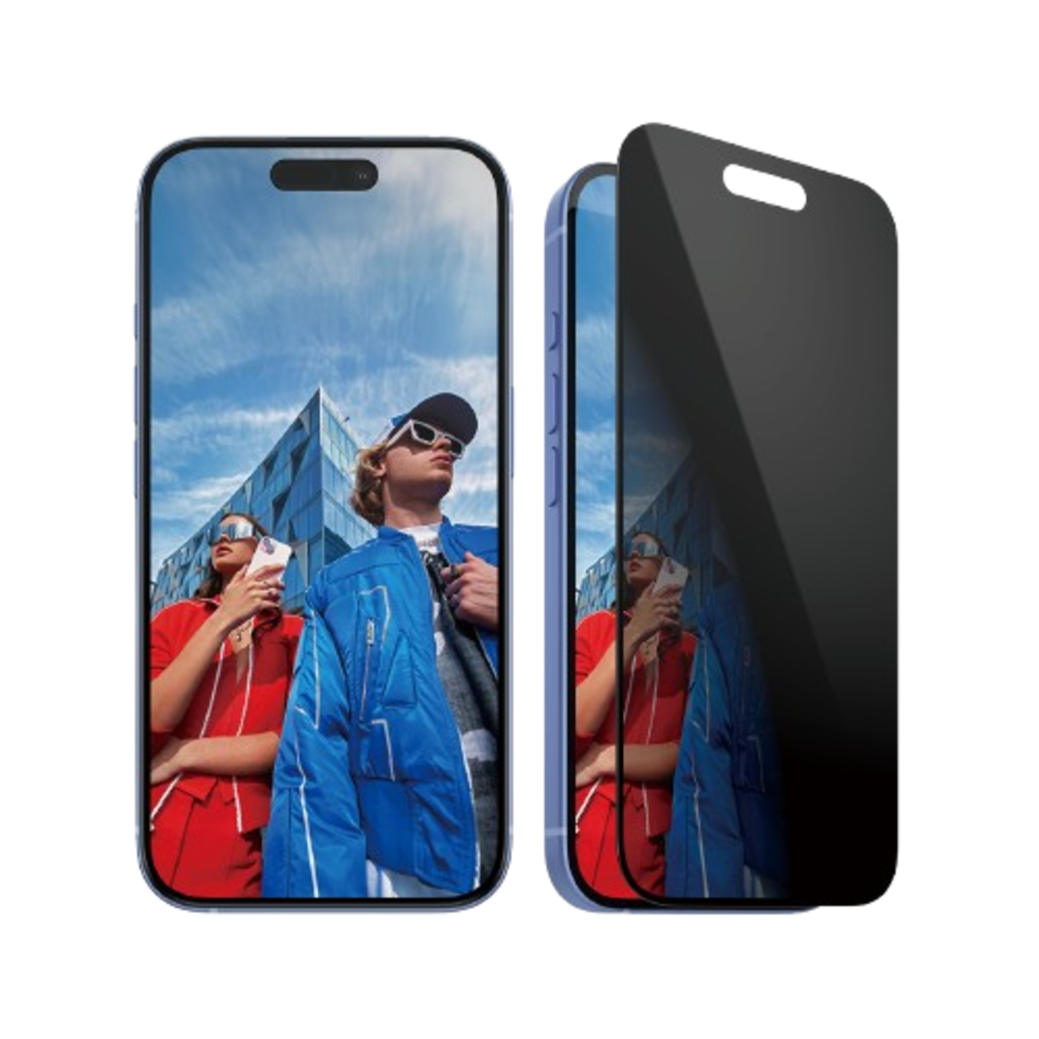 Panzerglass Privacy Ultra-wide Fit Screenprotector Voor Apple Iphone 2024 6.1'';iphone 15 Transparant