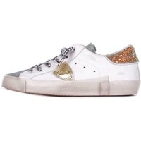 Philippe Model Sneakers wit blauw