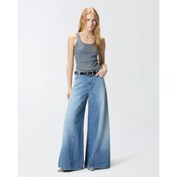 Pinko winona breed been gemiddelde golf denim ss26