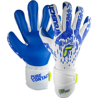 Reusch Pure Contact Silver White Deep Blue - Keepershandschoenen - Maat 9 1/2