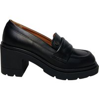 sa10196G9fvit000 Pollini Vrouwen leder zwart